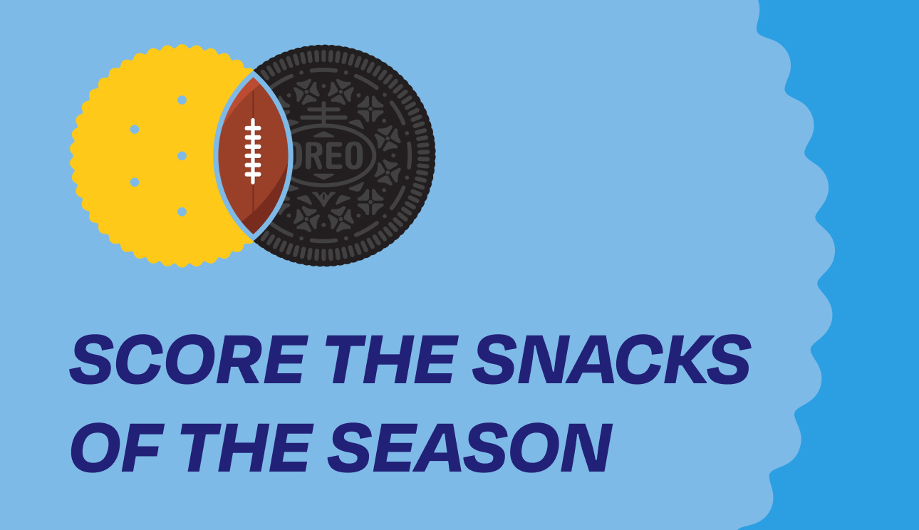 Score the snacks of the season with NABISCO's Big Game
